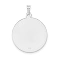 thumbnail image 3 of Diamond2Deal 14k White Gold St Anthony Solid Medal Pendant for Women (L- 1.15 inch, W- 0.86 inch), 3 of 6