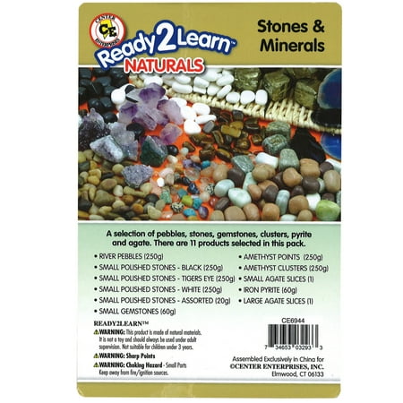 Ready2Learn™Natural Assortments: Stones & Minerals