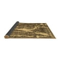 thumbnail image 2 of Ahgly Company Indoor Square Abstract Brown Contemporary Area Rugs, 3' Square, 2 of 4