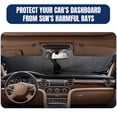 thumbnail image 4 of 2WIN2BUY Car Windshield Sun Shade,210T UV Protection Foldable Sun Shade,Blackout Sun Visor for Car Windshield, Universal Fit for Cars,Trucks,and SUVs (35"×75"), 4 of 7