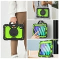 thumbnail image 5 of iPad Mini 6 Case 2021, Dteck 360 Rotating Heavy Duty Shockproof with Rugged Stand Pencil Holder for Kids Case for iPad Mini 6th Generation 8.3 Inch - Shoulder Strap, Screen Protector, B, 5 of 10