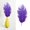 Purple, variant on Ostrich Feather 30-35cm Colorful Feather Decoration 79# Orange, Colorful Wedding Decoration Flower Arrangement About Thirty Two Centimeters For Stage Clothing Decor, Includes One Feather Decoration