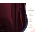 thumbnail image 3 of SGI Bedding 600 TC Egyptian Cotton Bed Sheet Set - Texas King Size Sheets 600 Count Sheets Soft, Durable Sheets Cotton Sheets in 600 TC 18" Deep, Wine Solid, 3 of 8