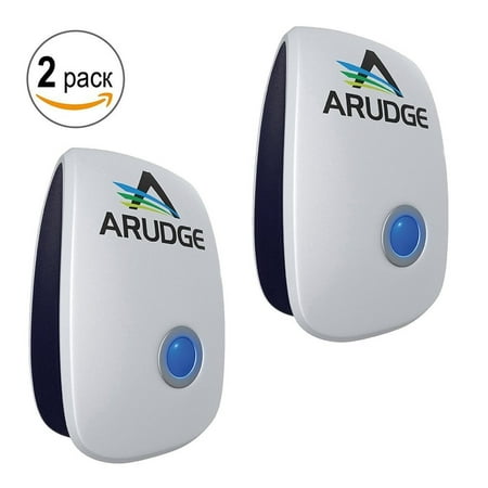 Mosquito Magnet Battery - 2 Pack Extra Effective Ultrasonic Pest Repeller, for Indoor Use! Ideal Pest Control for Ants, Roaches, Spiders, Mosquitoes, Small Rodents and More - No Batteries Needed - 100% Satisfaction Guarantee