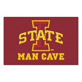 thumbnail image 1 of FANMATS 14556 Iowa State University Nylon Universal Man Cave Starter Rug, 1 of 3