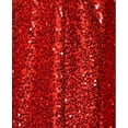 thumbnail image 3 of AK-Trading 52" RED Christmas Sequin Tree Skirt - Sparkly Glittery Sequin Xmas Tree Skirt - Made in USA, 3 of 3