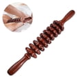 thumbnail image 1 of Accessories Anti Cellulite Massage Roller Tool Massager Wooden, 1 of 5