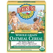 Earth's Best Organic Baby Oatmeal Cereal, 8 oz. Box