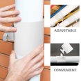 thumbnail image 3 of HONMEET Damper Air Duct PVC Air Duct Damper White Volume Control HVAC Installations 1Set, 3 of 8
