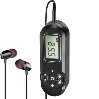Sony ICF-P27 Compact Pocket AM/FM Portable Radio with Speaker and