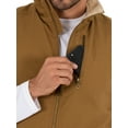 thumbnail image 2 of Wells Lamont Men's Sherpa Lined Canvas Vest with Zip Utility Pocket, 2 of 6
