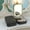 Black, variant on Portable Travel Makeup Bag with LED Mirror - Rechargeable Beauty Mirror with 3 Color Lights Dimmable Brightness Waterproof Cosmetic Organizer 4 Compartments Ideal Gift for Women Girls Teens