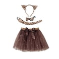 thumbnail image 2 of WOYY Little Girls Sequin Tutu Skirt Holiday Party Dance Ballet Tulle Skirt, Sizes 5-8, 2 of 4
