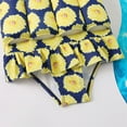 thumbnail image 4 of YYYTop Toddler Baby Girls Float Swimwear Pool Float Bathing Suit Ruffles with Folral Print Kids Print One - Piece Swimsuit +Caps Beach Rashes Guard ,2-5Y Kids Vests Floating Swimwear, 4 of 6