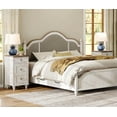 thumbnail image 3 of Set of 2 Nightstands with Charging Station, End Table featuring Power Outlets & USB Ports, Modern Side Table having Drawer and Storage Cabinet for Bedroom, Rustic White, 3 of 7
