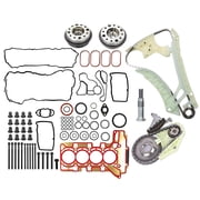 NURATIT Timing Chain and Head Gasket Complete Kit for BMW 125i 320i 328i 428i 528i X1 X3 N20 2.0L N26 Engines