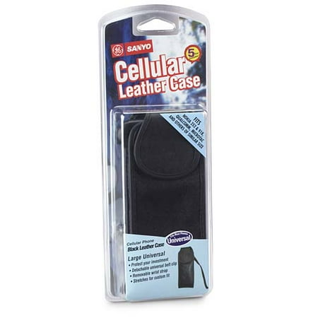 GE/Sanyo Universal Leather Large Cell Phone Case