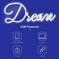 thumbnail image 4 of DONGPAI Neon Sign, Led Neon Light Wall Light Wall Decor USB Powered Light Up Acrylic Neon Sign for Bedroom, Living Room, Bar, Party, 4 of 5