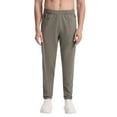 thumbnail image 1 of Zszcpp Men Work Pants Sweat Drawstring Running Fitness Ice Feeling Hundred Models Ice Silk Long Lounge Trousers Casual Trouser, 1 of 4