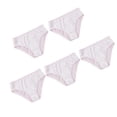 thumbnail image 2 of Disposable Panties Travel Cotton Breathable Underwear for Women 5Pcs, 2 of 5