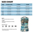 thumbnail image 5 of Lsque Comic Airplane Cockpit Illustration Print Men's Cotton Blend Sleeveless Muscle Shirts (S-3XL)- Moisture Wicking, Odor Protection, UPF 30+,XX-Large, 5 of 8