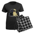 thumbnail image 5 of CafePress - Black Fawn Pug - Women's Dark Pajamas, 5 of 7