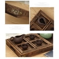 thumbnail image 3 of Naiovety Juegos de bandeja de té para el hogar, compartimento de soporte de madera, regalo de refresco, vajilla Rectangular para aperitivos Vintage, cena Kits y herramientas para tallar Naiovety HA075466-01, 3 of 6