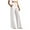 White, variant on Pants for Women High Waist Drawstring Yoga Pants Loose Straight Tube Sports Fitness Pants,Womens Pants Navy M