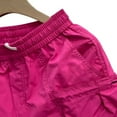 thumbnail image 6 of JTieacloth Mens Breathable Work Shorts Men's Summer Baggy Large Pocket Style Wide Leg Casual Quarter Pants,Pink, 6 of 6