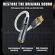 thumbnail image 2 of BA23 USB Type C to 3.5 mm Jack Adapter Headphone Amp USB C Audio AUX Converter Decoder CX31993 PCM 32Bit 384KHz A, 2 of 4