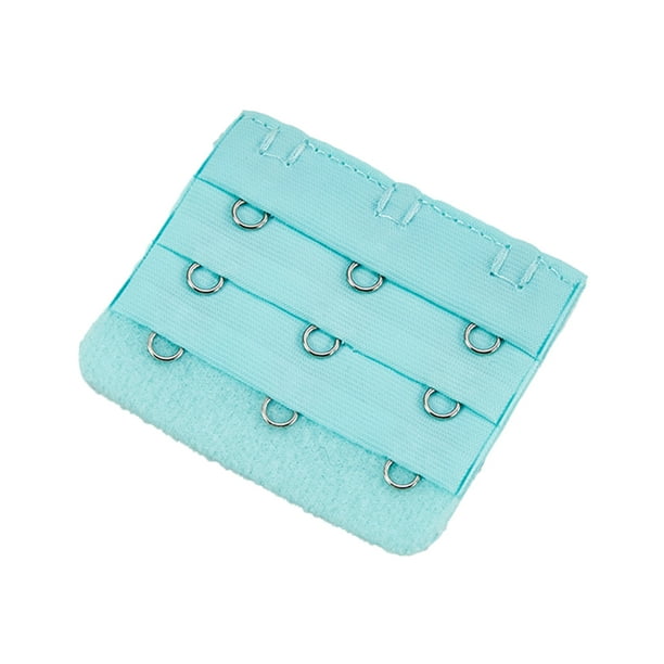 Sonducket Correa de extensión Extensores de sujetador Hebilla 3 Gancho Mujeres Sujetador Ganchos Botones multicolores Íntimos apretados 3 filas Type3 NO3