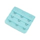 thumbnail image 5 of Minnieouse Correa de extensión sujetador extensor hebilla 3 accesorios de gancho abrazadera elástica Clips ajustables reemplazo 3 filas para azul brillante 2piezas, 5 of 6