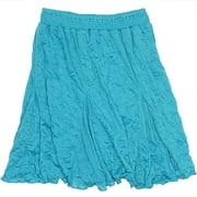 Faded Glory - Girl's Jersey Crinkle Skirt