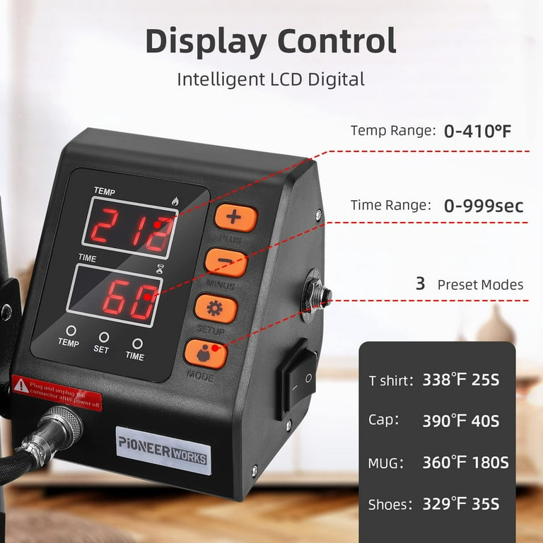 Power pro heat on sale press machine