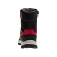 thumbnail image 3 of Beverly Hills Polo Club Little Kids Snow Boots for Boys, Black Red, 4, 3 of 5