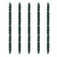 thumbnail image 3 of Fiudx Guirnalda Navideña, Cinta Decorativa Festiva de 2 M, Elegante Adorno para Árbol Verde y Blanco, Impresionante Decoración para Techo y Pared, Ideal para Celebraciones Navideñas., 3 of 6