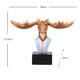 thumbnail image 3 of Cute Eyeglasses Holder Stand Animal Figurita Escultura Gafas de lectura Stand Animales en apariencia de Spectacle Holder Shelf para la decoración del Macarena Soporte para anteojos, 3 of 8