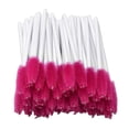 thumbnail image 1 of 50Pcs Cepillo de pestañas Varita flexible para pestañas Lápiz labial Máscara Varilla Blanca Roja Yuyangstore Cepillo de pestañas, 1 of 8