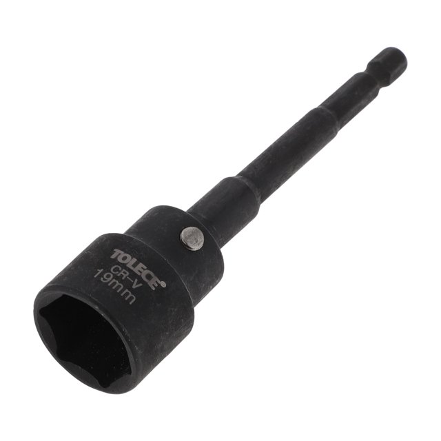 Herramienta de hardware duradera Unique Bargains Socket de impacto de 100mm CR-V 1 Pcs 6 puntos 19mm para reparación de automóvil, motocicleta y dirtbike