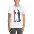 thumbnail image 3 of Men's Graphic TeeHalloween Letter Print T-Shirts Round Neck Short Sleeves Sizes XS-5XL Summer Daily Casual Tops, 3 of 5