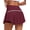 Burgundy, variant on JoyGirl Womens Pleated Tennis Skirt with Shorts High Waisted Golf Skort Mini Skirt Workout Skirt Athletic Skorts with Pockets