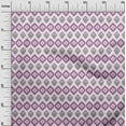 thumbnail image 3 of oneOone Polyester Lycra Purple Fabric Ikat Sewing Material Print Fabric By The Yard 56 Inch Wide, 3 of 6
