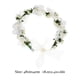 thumbnail image 4 of KAKOWELY Tocado de novia con corona de flores, diadema de novia, tocado de novia, tocado floral, 4 of 4