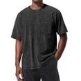thumbnail image 2 of Washed Vintage T Shirts for Men 2026 Summer Casual Short Sleeve Crewneck Plain Tee Shirt, 2 of 5