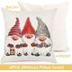 thumbnail image 3 of Funda de almohada de Navidad de 4 piezas, funda de almohada decorativa de Navidad, funda de almohada de decoración de Navidad, decoración del hogar del sofá con patrón de Papá Noel de alce Adepaton MZQ-1108-1, 3 of 6