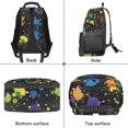 thumbnail image 6 of Yuyamidu Colorful Tractor Kids Backpack for School 8-10 School Bag Primary School Bookbag Children Backpacks for School 17 Inch Book Bag, 6 of 7
