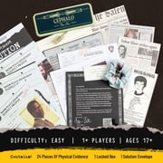 Hunt A Killer X Morbid: The Salem Slicer - Murder Mystery Game for Adults, Detective Board Games with Realistic Evidence & Exclusive Podcast, Ages 17+