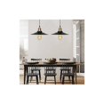 thumbnail image 2 of Industrial Vintage Edison Pendant Lamp Ceiling Light Retro Indoor Chandelier for Decoration E27 Metal Ceiling Light Elegant Pendant (Without Bulb), 2 of 5