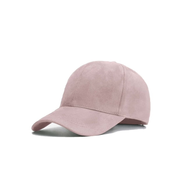 Gorra de Gamuza Unisex Brunel Talla Ajustable Light Pink