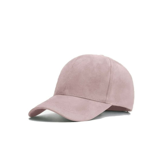 Gorra de Gamuza Unisex Brunel Talla Ajustable Light Pink